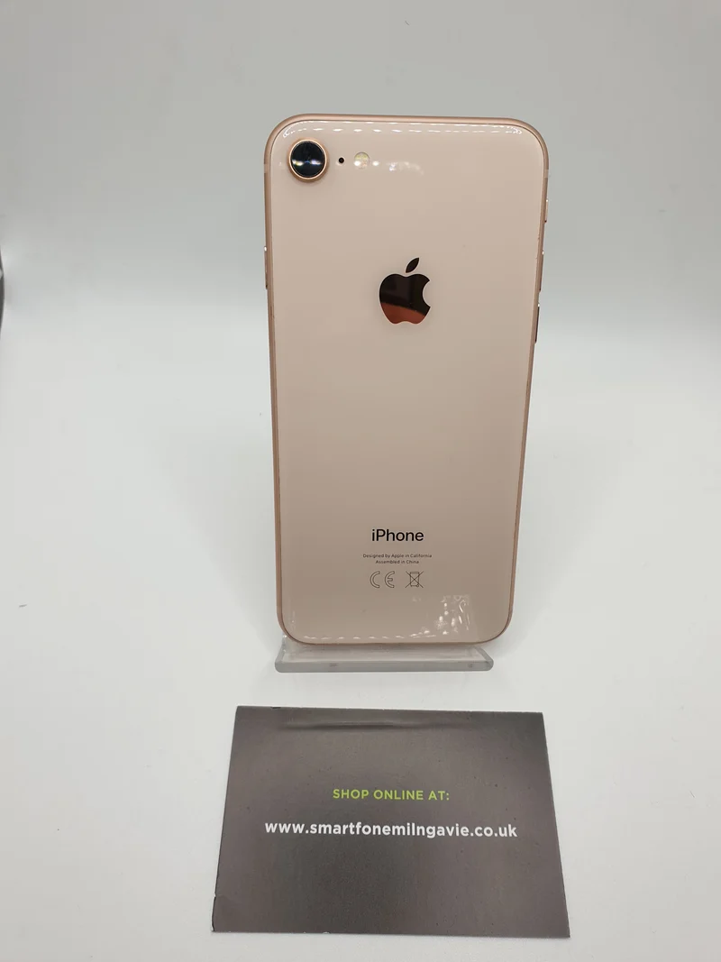 iPhone 8 Rose Gold 64GB Unlocked Used Good Condition Grade A Fully Tested 6 Months Warranty
