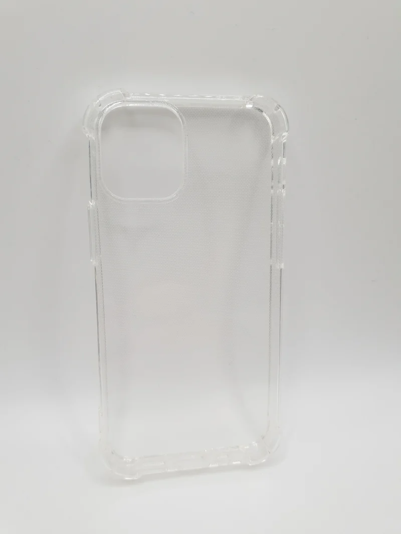 iPhone 12 Mini Clear Gel TPU Anti Burst Case Protection Slim Lightweight 5.4" Impact Absorbing