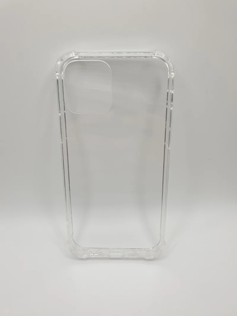 iPhone 12 Clear Gel TPU Anti Burst Case Protection Slim Lightweight Transparent 6.1