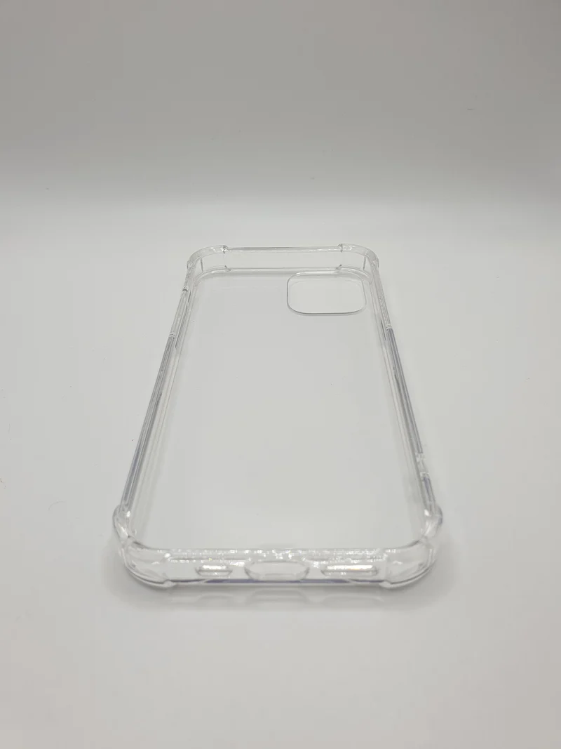 iPhone 12 Clear Gel TPU Anti Burst Case Protection Slim Lightweight Transparent 6.1