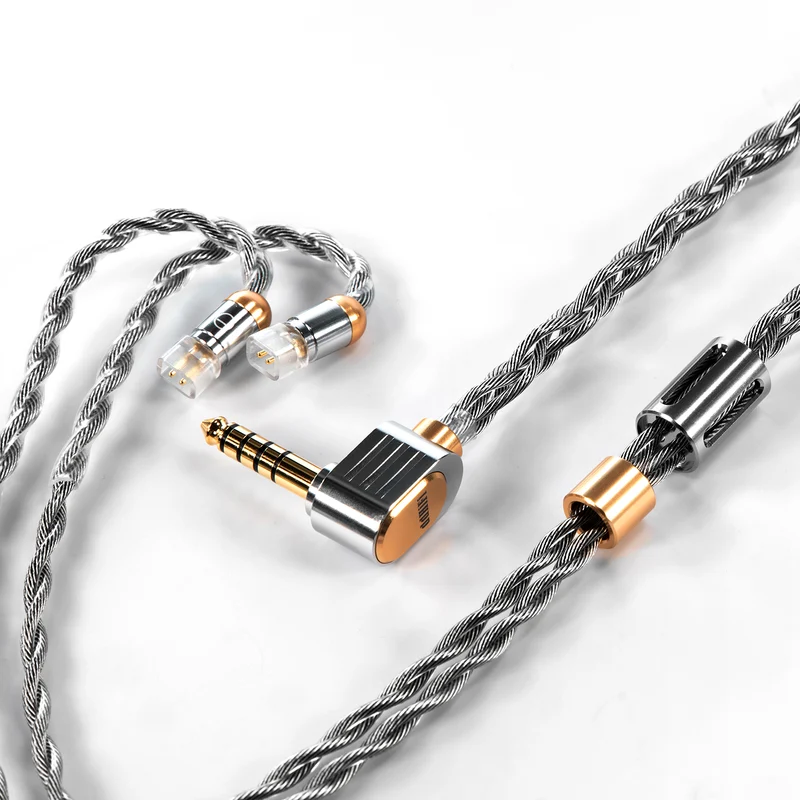 DDHifi DDHifi BC130A (Nyx) Silver Earphone Upgrade Cable with Shielding Layer