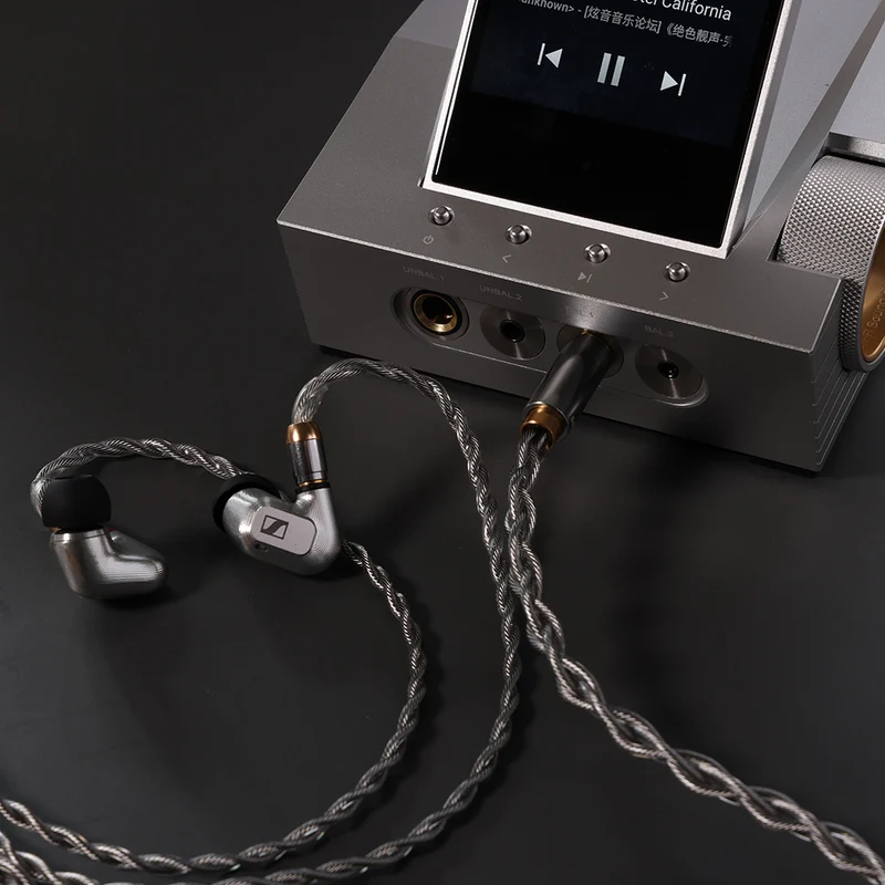 DDHifi DDHifi BC130A (Nyx) Silver Earphone Upgrade Cable with Shielding Layer