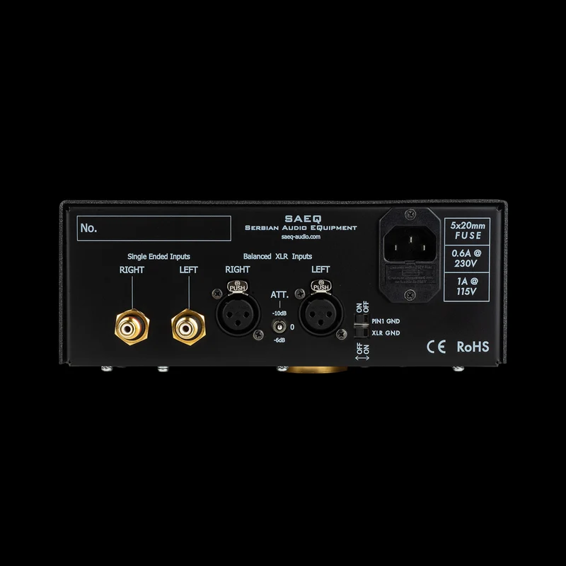 SAEQ Perseus - Direct Drive High-End Kopfhörerverstärker