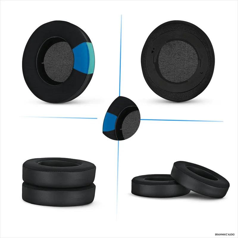 Coussinets d'oreille hybrides pour casque Razer Kraken PRO V2 7.1, gel froid, cuir PU et mousse à mémoire de forme plus épaisse