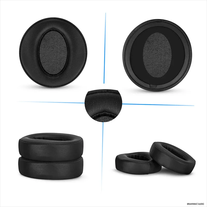 Coussinets de rechange pour écouteurs Sony MDR-XB950BT, XB950N1, XB950B1, XB950AP et XB950/H, cuir PU, mousse à mémoire de forme