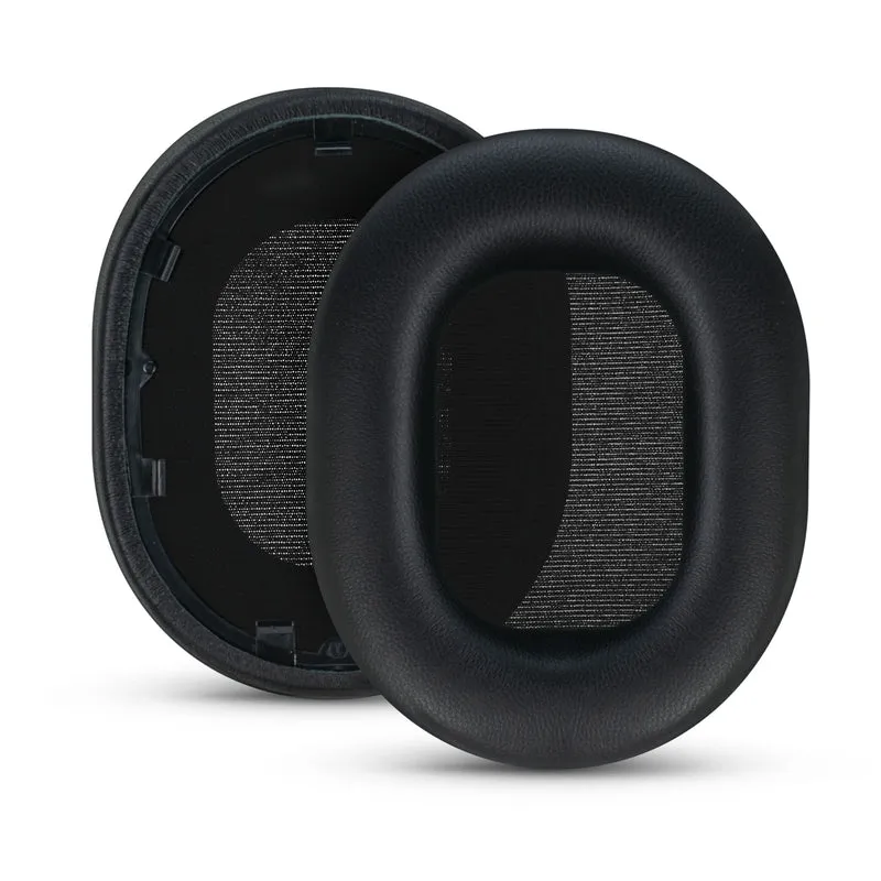 Coussinets d'oreille en peau de mouton pour casque Sony WH-1000XM5, cuir véritable souple, mousse à mémoire de forme, confort supplémentaire, coussinets d'oreille durables et durables