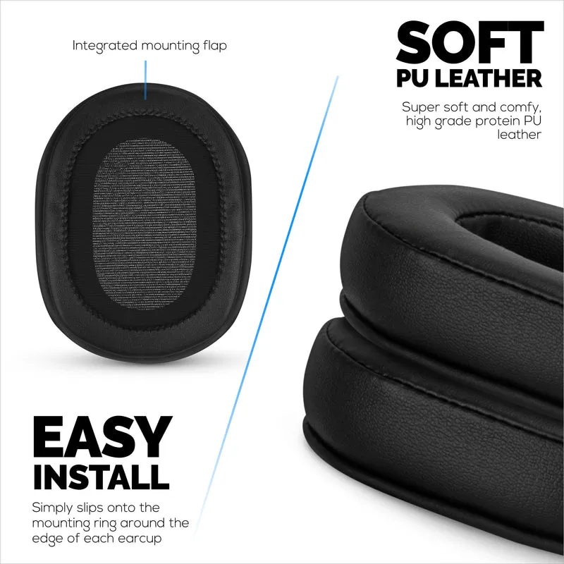 Coussinets d'oreille de remplacement pour casque Sony WH-L600, cuir PU, mousse à mémoire de forme pour plus de confort