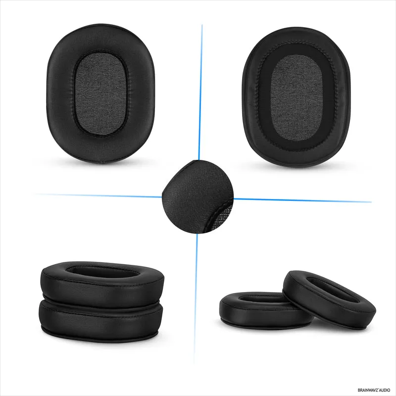 Coussinets d'oreille de remplacement pour casque Sony WH-L600, cuir PU, mousse à mémoire de forme pour plus de confort
