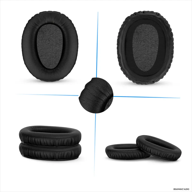 Coussinets de rechange pour écouteurs Sony WH-CH700N, MDR-ZX770 (ZX770BN), MDR-ZX780 (ZX780DC) et MDR-10R, cuir PU, mousse à mémoire de forme