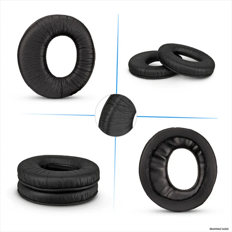 Coussinets d'oreille de remplacement en cuir pour casques Sony RF985R, RF960R, RF960RK, RF970, RF970RK, RF925RK, RF865, RF865R, RF865RK, RF860, RF860F
