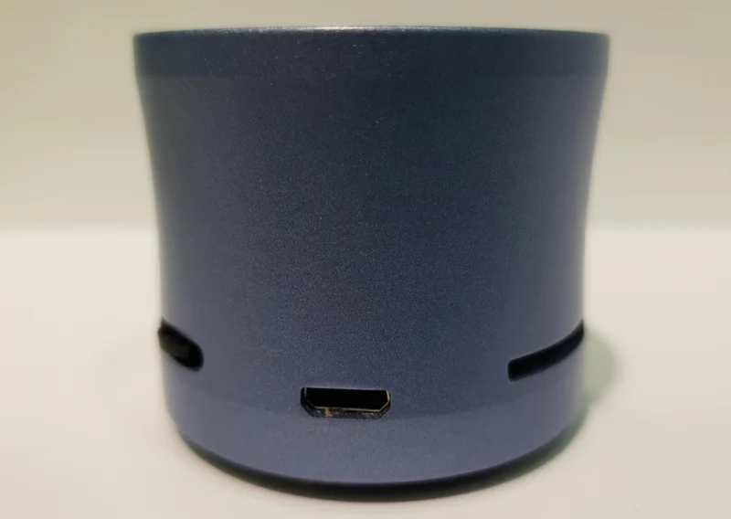 EWA Mini Wireless Speaker Bluetooth 10M Range Solid Metal Loud Sound Blue
