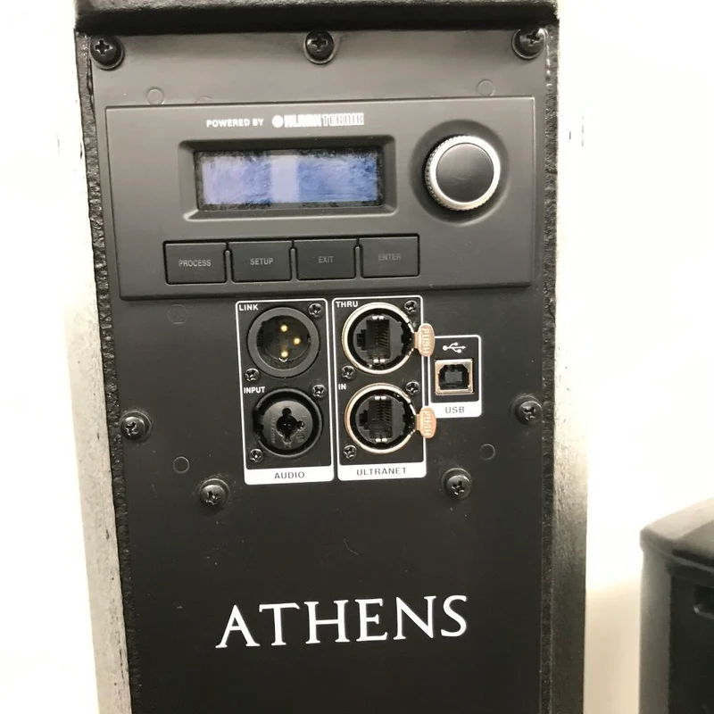 Turbosound Athens TCS152/96-AN Arrayable 2-Way 15" Full Range Loudspeaker with Dendritic Waveguide, 2500W Maximum Output Power, 90x60deg. Dispersion Pattern(Pair-Black) ( OPEN BOX )