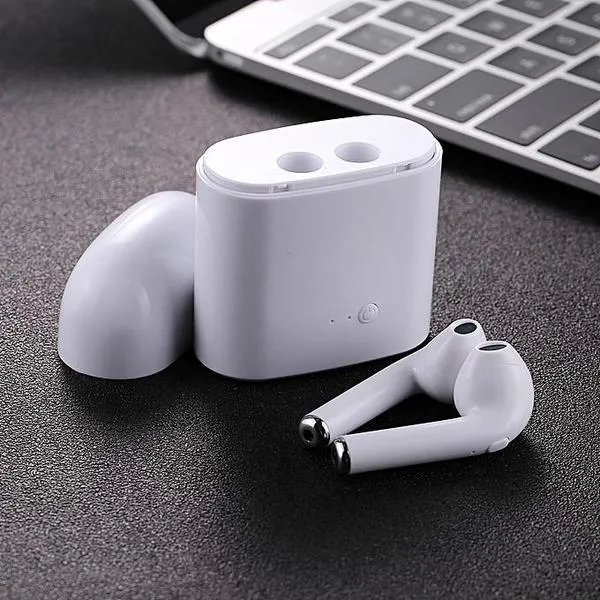 Écouteurs Sans Fil Double oreille avec Cas de Charge Mini