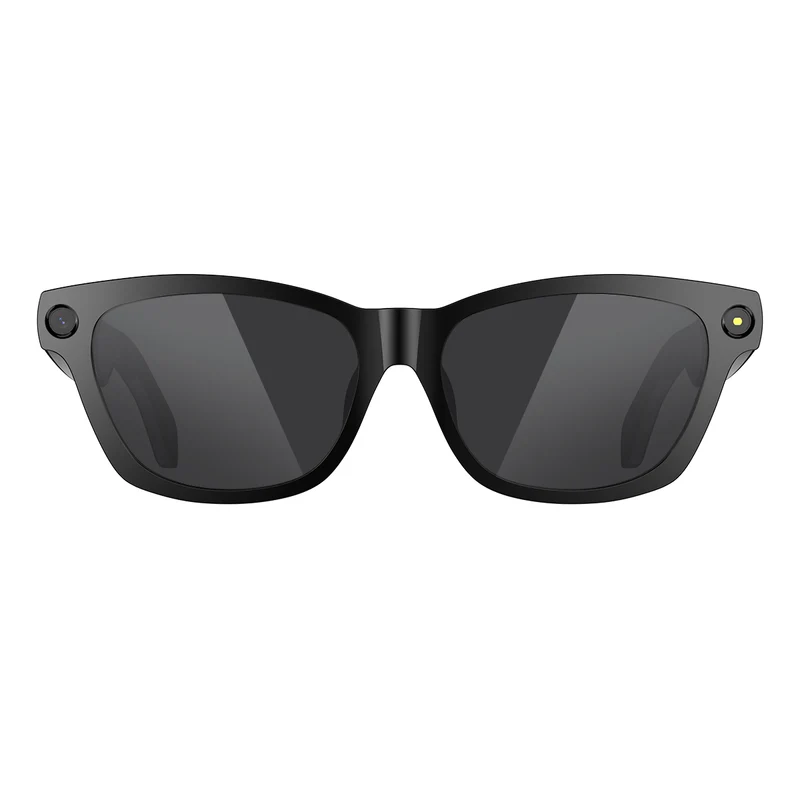 Blackview BV100 – Lunettes Intelligentes IA avec Caméra 8 MP – Appels Bluetooth + Assistant Vocal