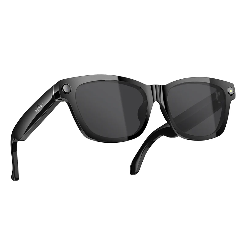 Blackview BV100 – Lunettes Intelligentes IA avec Caméra 8 MP – Appels Bluetooth + Assistant Vocal
