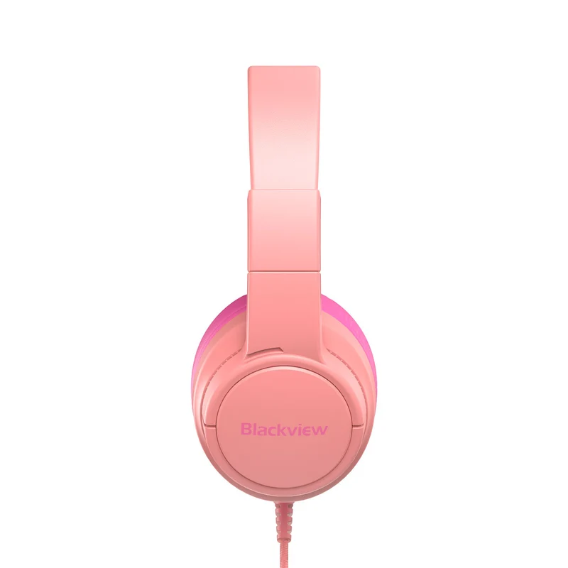 Blackview FitBuds K1 – Casque Audio Filaire Supra-Auriculaire pour Enfants avec Microphone Intégré et Son Stéréo 3D