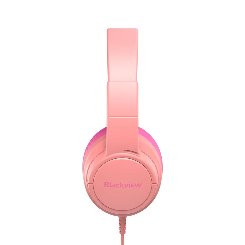 Blackview FitBuds K1 – Casque Audio Filaire Supra-Auriculaire pour Enfants avec Microphone Intégré et Son Stéréo 3D