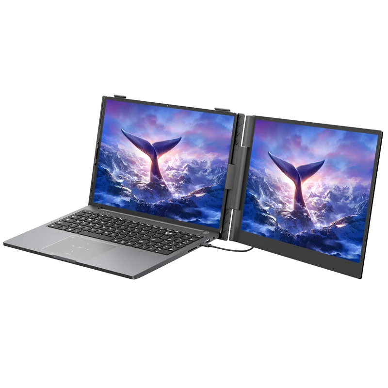 Blackview SCM6 – Moniteur Portable 14" avec Haut-Parleur Intégré – Extension d'Écran pour Ordinateur Portable