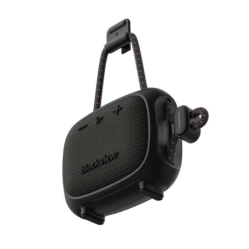 Blackview AuraBass 1 – Mini Enceinte Bluetooth Portable Stéréo IPX7 – Étanchéité Totale pour Activités de Plein Air