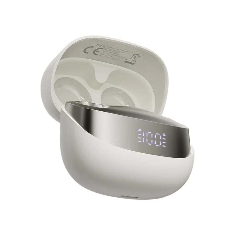 Blackview AirBuds 9 – Écouteurs Intra-Auriculaire TWS avec Affichage LED Intelligent – Réduction de Bruit PNC – Mode Veille