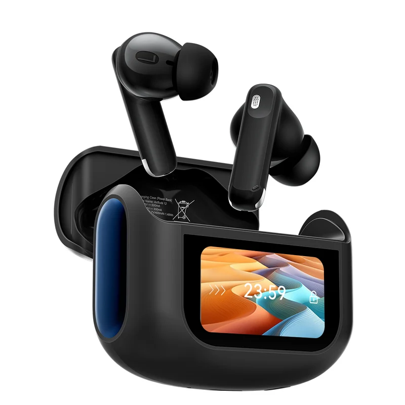 Blackview AirBuds 12 – Écouteurs Intra-Auriculaire TWS IPX7 – Réduction de Bruit ANC + ENC