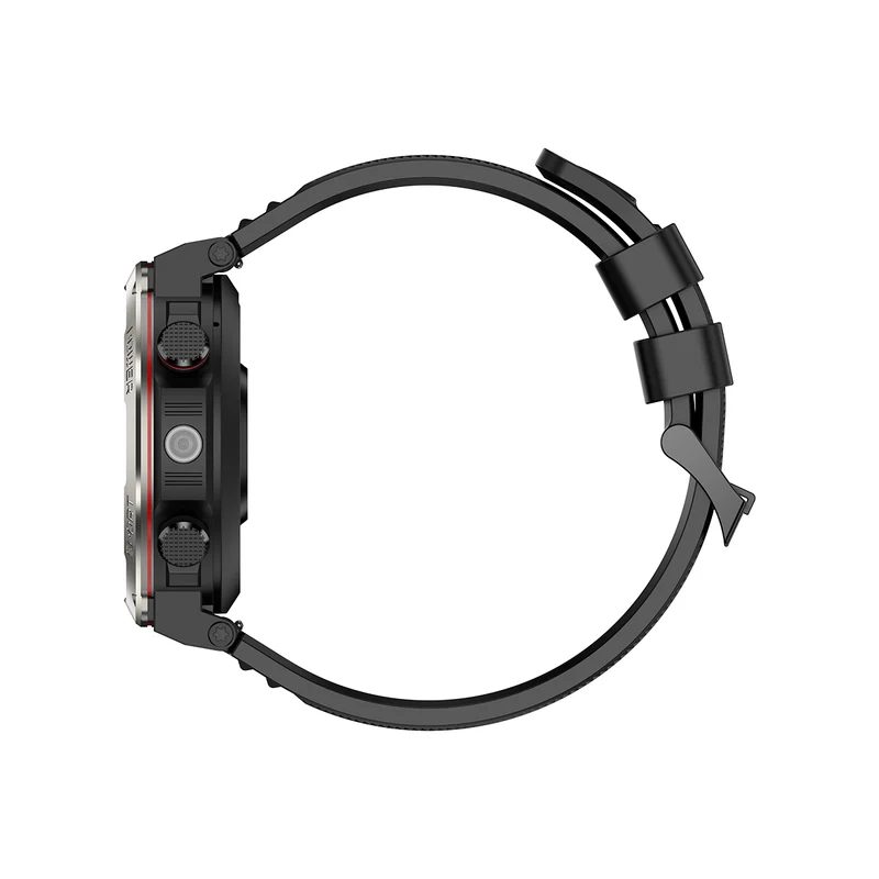 Blackview W50 Pro – Montre Connectée Robuste IP68 avec Lampe Torche LED – Écran 1,45"