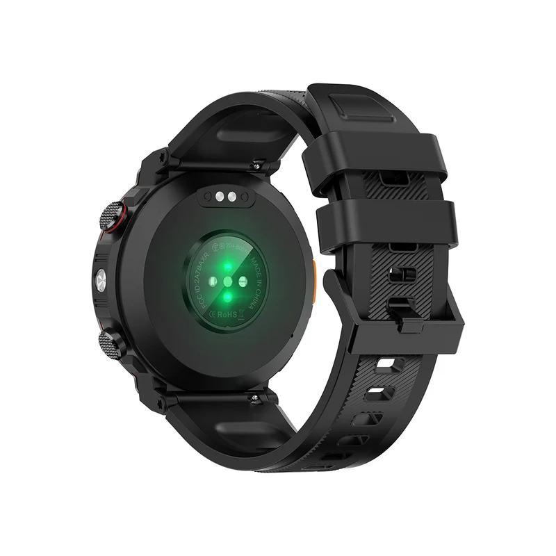 Blackview W50 Pro – Montre Connectée Robuste IP68 avec Lampe Torche LED – Écran 1,45"