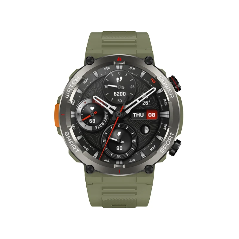 Blackview W50 Pro – Montre Connectée Robuste IP68 avec Lampe Torche LED – Écran 1,45"