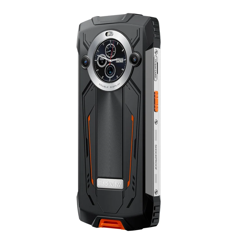 Blackview BV8200 – Smartphone Robuste 4G | Double Écran 6,5"+1,3", 8800 mAh, 12 Go+256 Go