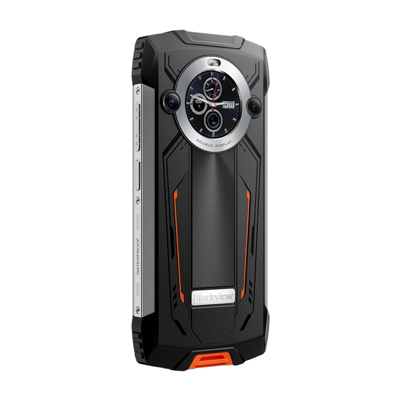 Blackview BV8200 – Smartphone Robuste 4G | Double Écran 6,5"+1,3", 8800 mAh, 12 Go+256 Go