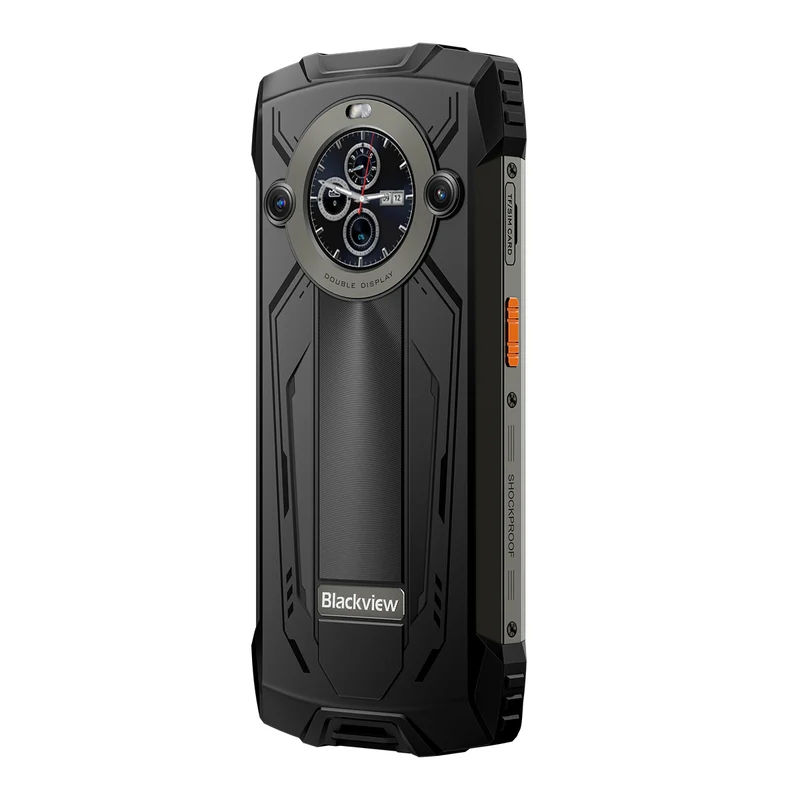 Blackview BV8200 – Smartphone Robuste 4G | Double Écran 6,5"+1,3", 8800 mAh, 12 Go+256 Go