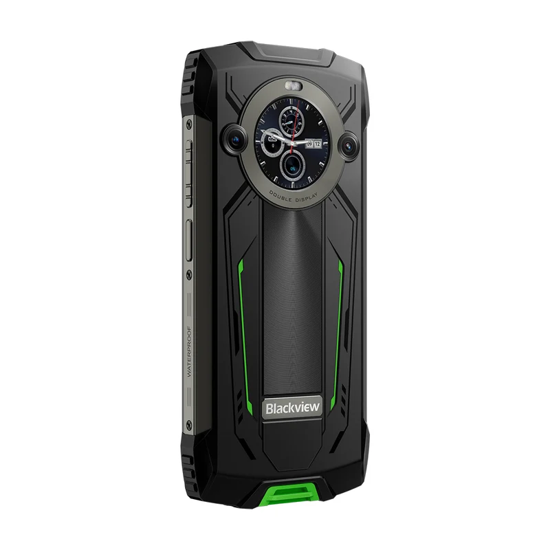 Blackview BV8200 – Smartphone Robuste 4G | Double Écran 6,5"+1,3", 8800 mAh, 12 Go+256 Go