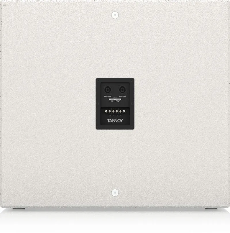 TA-VSX118B-WH 18" Direct Radiating Passive Subwoofer for Portable and Installation Applications (White)