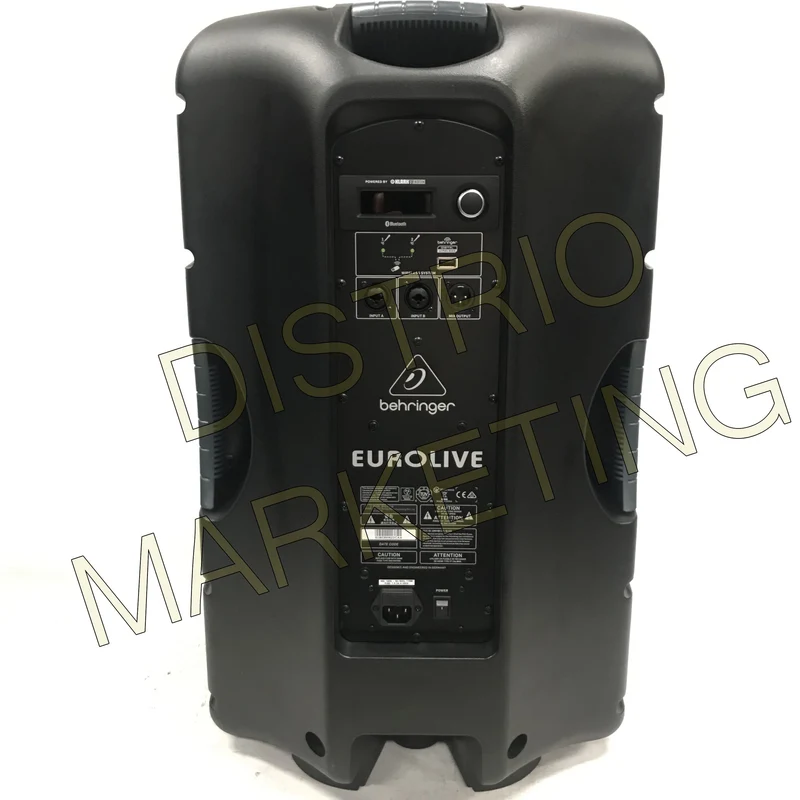 Behringer B15X 1000W 2-Way 15" Powered Loudspeaker with Digital Mixer - OPEN BOX