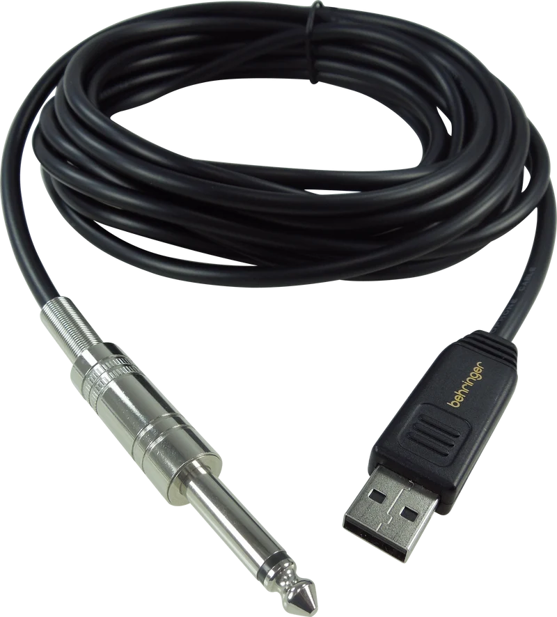Behringer GUITAR 2 USB Guitar to USB Interface Cable - OPEN BOX