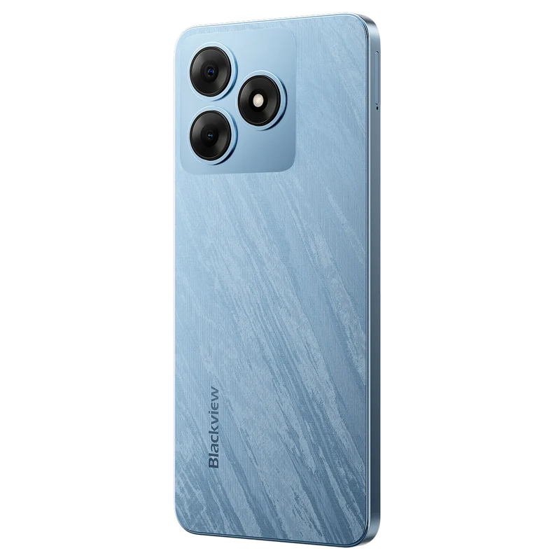 Blackview Wave 8 – Smartphone 4G Unisoc T606 Octa-Core – Écran 6,56" 90 Hz – 4 Go + 128/256 Go – Batterie 5000 mAh – Caméra 13 MP