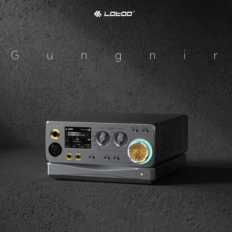 Lotoo Gungnir - Reference-Grade Desktop DAC/Amp