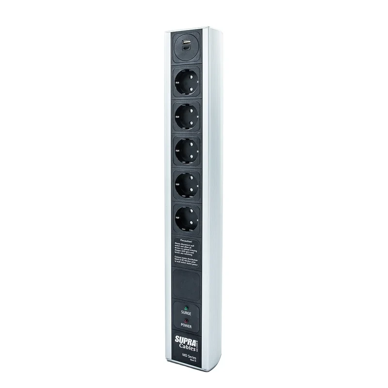 Supra Cables LoRad Netzleiste MK III - Mit Filter, Überspannungsschutz und USB