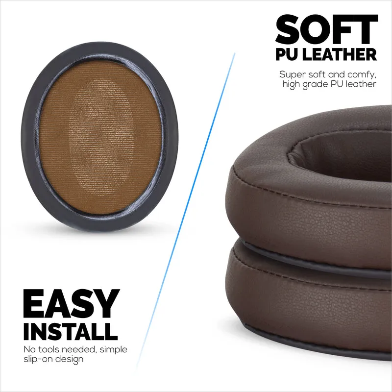 Coussinets de rechange pour casque SENNHEISER Momentum 2 - Cuir PU souple et mousse à mémoire de forme