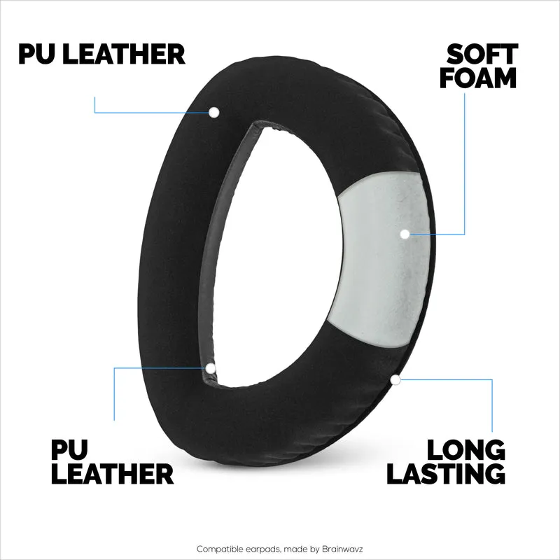 Coussinets de rechange pour casque Sennheiser HD700 - Cuir PU et mousse