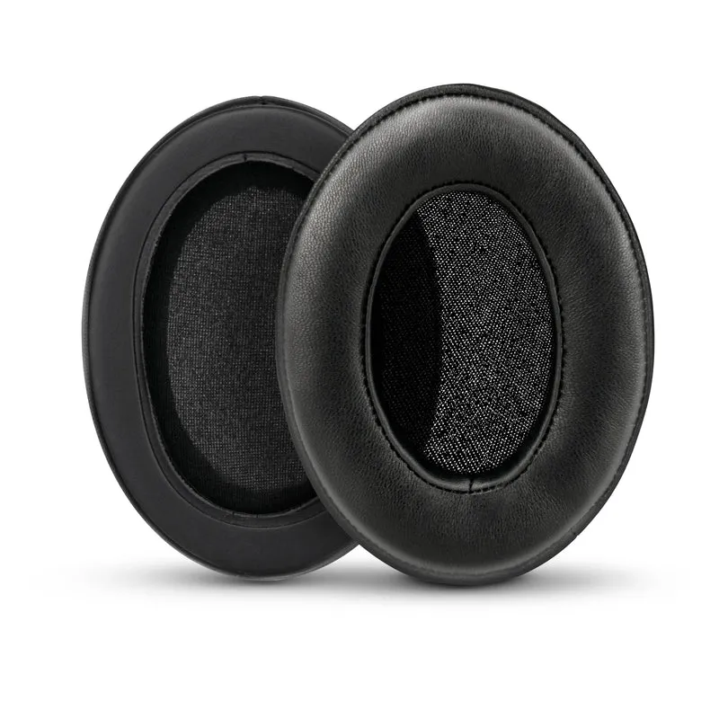Coussinets d'oreille en cuir de mouton véritable pour casques Steelseries Arctis Nova Pro Wireless, Nova Pro Omni et Nova Elite - Mousse à mémoire de forme et cuir de mouton souple