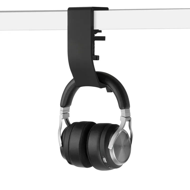 Brainwavz Claw – Support pour casque sous le bureau, à visser, facile à installer avec pince de montage réglable, convient à tous les casques