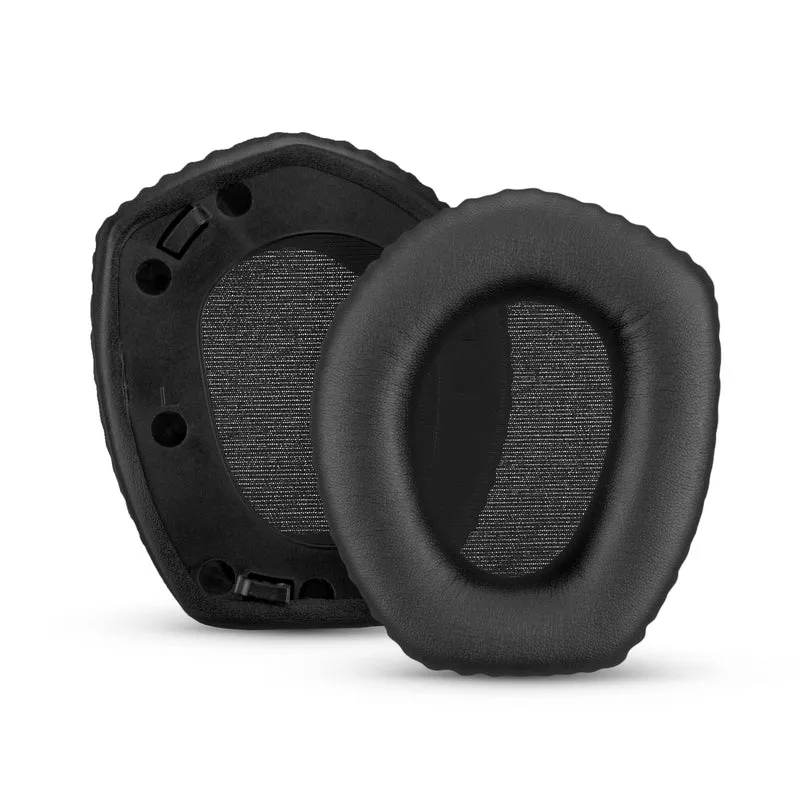 Oreillettes de remplacement pour écouteurs SENNHEISER RS165, RS175, RS185 et RS195-cuir PU souple et mousse souple