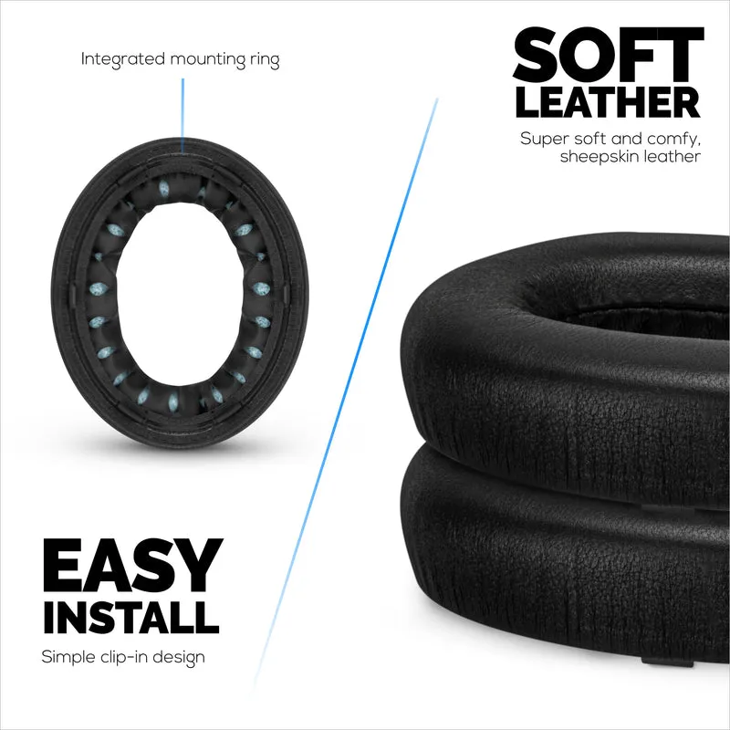 Oreillettes en peau de mouton pour écouteurs BOSE NC700, coussinets d'oreille en cuir souple et mousse à mémoire de forme de haute qualité pour un confort supplémentaire