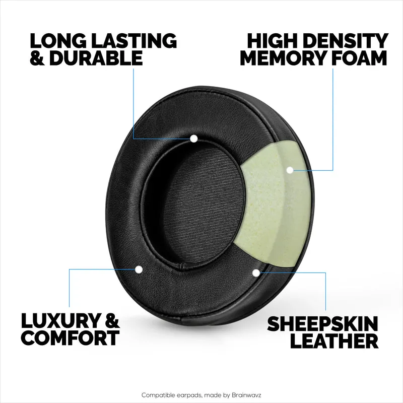 Oreillettes en peau de mouton pour écouteurs BEYERDYNAMIC DT880, DT531, DT690, DT811, séries DT880, DT911, DT931 et DT990